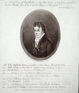 Mr Thomas Ogle da James Gillray