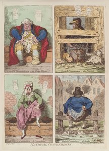 Convenienze nazionali, 1769 da James Gillray