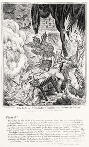 Tavola 8, da La vita di William Cobbett, scritta da lui stesso, pub. da H. Humphrey, 1809 da James Gillray