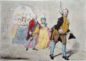 Polonio da James Gillray