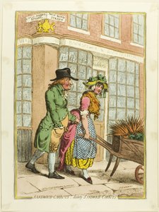 Carote sandwich! Carote sandwich delicate da James Gillray