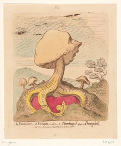 Caricatura di William Pitt il Giovane, 1791 da James Gillray