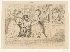 Caricatura della politica interna inglese, 1788 da James Gillray