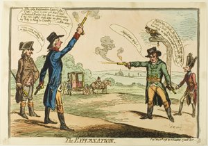 La spiegazione da James Gillray