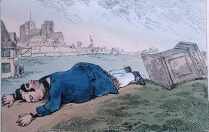 La caduta di Dagon, o Rare notizie per Leadenhall Street, pubblicato da William Humphrey nel 1784