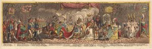 Il grande corteo di incoronazione di Napoleone I imperatore di Francia, dalla chiesa di Notre-Dame, 1805