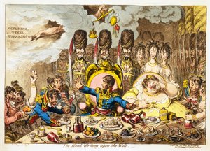 La scrittura sul muro, pub. 1803