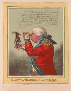 Il re di Brobdingnag e Gulliver, pub. 1803