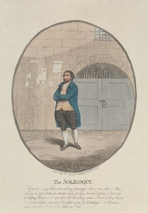 Il soliloquio da James Gillray