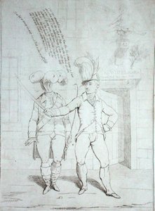 Il tuonante da James Gillray