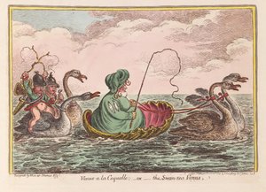 Venere alla Coquelle; o la Venere di Swansea da James Gillray