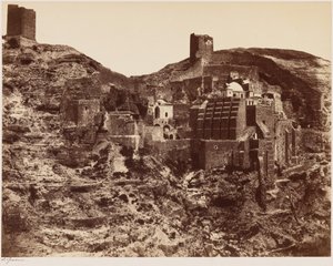 Monastero di Mar Saba, c. 1855 (foto) da James Graham