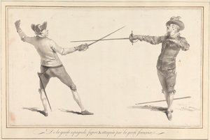 De la Garde Espagnole, Figura A Attaqueé par la Garde Françoise da James Gwin