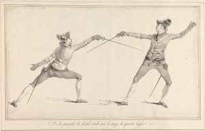 De la Parade du Demi-Cercle sur le Coup, de Quarte Basse