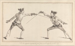 De la Risposte en Quinte de Pied forme sur le Coup de Seconde da James Gwin