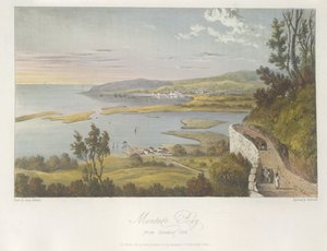 Veduta di Montego Bay da Reading Hill, illustrazione da 