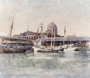 Dogana dal Salthouse Dock da James Hamilton Hay
