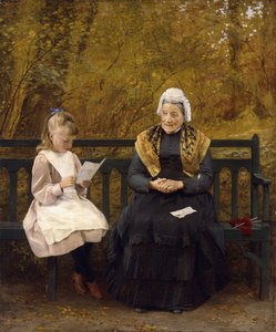 Lettura per la Nonna da James Hayllar
