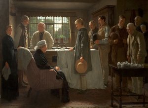 Il vecchio maestro, 1883 da James Hayllar