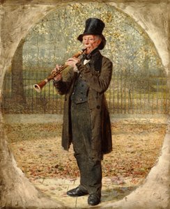 Il menestrello errante, 1858 da James Hayllar