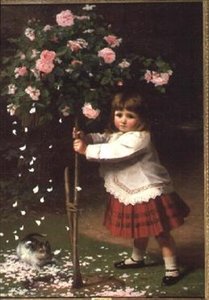 Il giovane giardiniere da James Hayllar