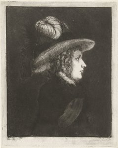 Ritratto di una donna con cappello
