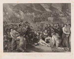Morte di Lord Nelson da James Heath