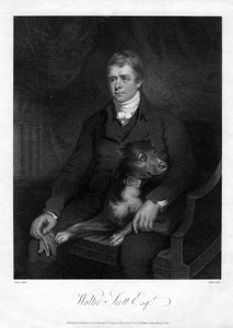 Sir Walter Scott, 1° baronetto, prolifico romanziere storico e poeta scozzese, 1810