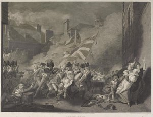 La morte del maggiore Peirson da James Heath