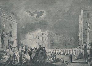 La rivolta in Broad Street, 7 giugno 1780, 1920 da James Heath