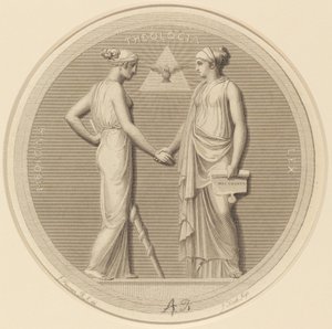 Medicina - Teologia - Legge da James Heath after John Flaxman