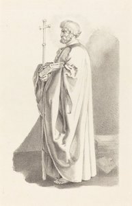 Un apostolo, da Albrecht Dürer da James Henry Lynch after John Flaxman