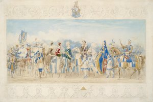 Sir Charles Montelieu Lamb, Knight Marshal of the Lists, 1939 da James Henry Nixon
