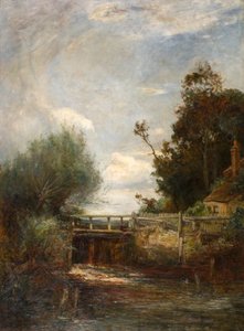 La chiusa sul fiume Colne da James Herbet Snell