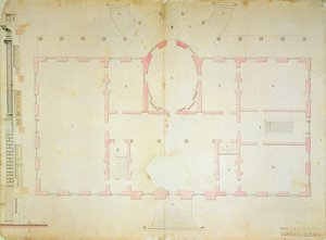 Piano della Casa dei Presidenti, Washington, 1792