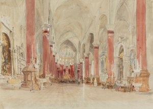 Interno della Chiesa di San Giovanni e Paolo, Venezia da James Holland