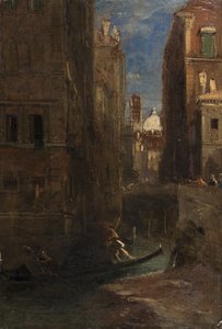 Verso San Giorgio dei Greci, Venezia, 1844 da James Holland