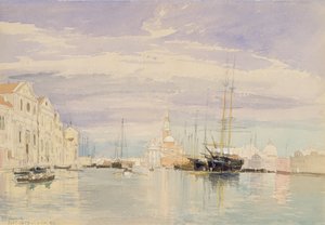 La Giudecca con S. Giorgio Maggiore, Venezia da James Holland