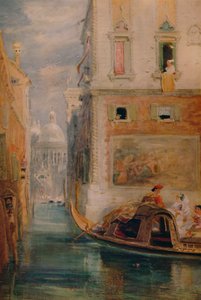 La gondola, Venezia, 1865, 1935 da James Holland