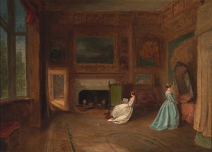 La camera da letto di Lady Betty Germain a Knole, Kent da James Holland