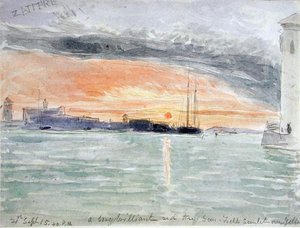 Le Zattere, Tramonto da James Holland