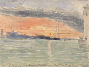 Le Zattere, Tramonto da James Holland