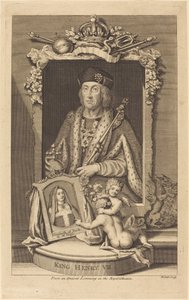 Re Enrico VII da James Hulett after George Vertue