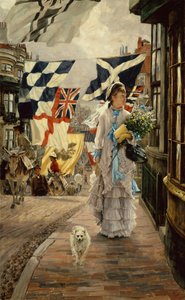 Una giornata di festa a Brighton da James Jacques Joseph Tissot