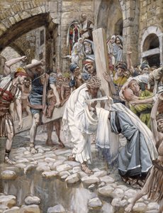 Una Santa Donna Asciuga il Volto di Gesù, illustrazione per La Vita di Cristo, c.1886-94