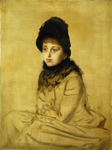Ritratto di Kathleen Newton, 1877 da James Jacques Joseph Tissot