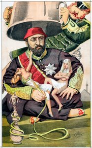 Abd-ul-Aziz, Sultano della Turchia dal 1861, 1869 da James Jacques Joseph Tissot