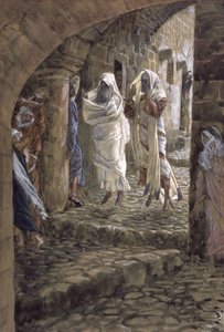 Apparizioni dei Morti nelle Strade di Gerusalemme, illustrazione per La Vita di Cristo, c.1886-94 da James Jacques Joseph Tissot