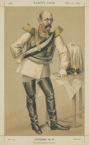 Conte von Bismarck-Schoenausen da James Jacques Joseph Tissot