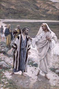 Pasci i miei agnelli, illustrazione per La vita di Cristo da James Jacques Joseph Tissot